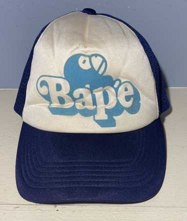 APE BAPE KAWS STA ベイブスタ　キャップ　CAP ブラジル BAPE × KAWS APE head trucker hat cap a bathing ape NIGO | eBay