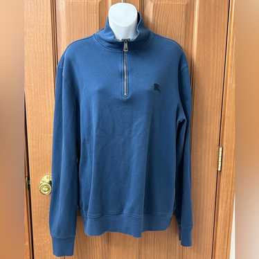 burberry men's quarter zip