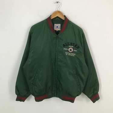 ジャケット・アウター 90s converse suede leather bomber jacket PICK!!! Vintage 90's Suede Leather Bomber Jacket Converse