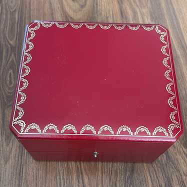 Cartier red watch box/ - Gem