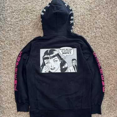 パーカー・フーディ Supreme x Thrasher SS17 Boyfriend Hooded Sweatshirt SUPREME x THRASHER BOYFRIEND HOODIE (SS17) SIZE L - Light