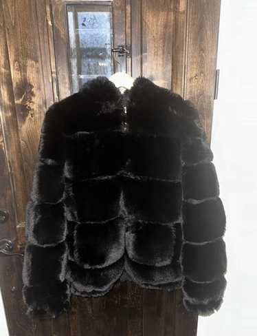 XL Supreme Faux Fur Coat black ファー コート Supreme 2-Tone Faux Fur Shop Coat (FW21) - $388