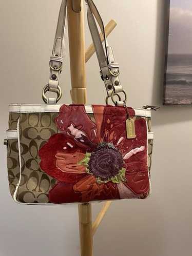 Vintage coach signature poppy - Gem