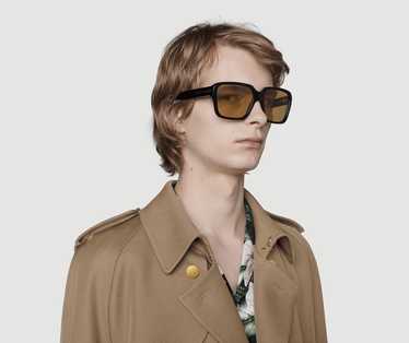 GUCCI グッチ GG0382S-002 サングラス ブロウタイプ Black グッチ(GUCCI) GG0382S 002｜グッチ(GUCCI)サングラス｜DOUBLE