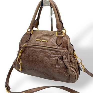 【一部予約販売】 miu Miu bag Gem - charm バッグ