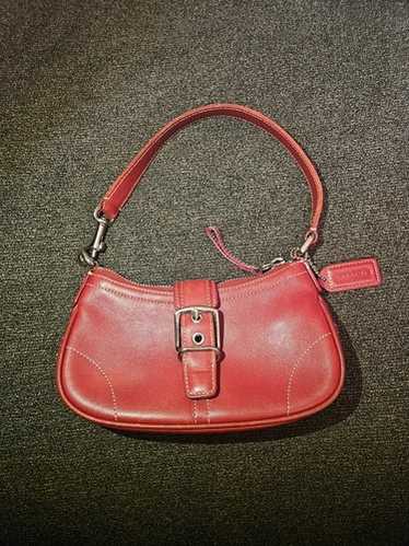 バッグ COACH Baguette Hampton Semi Demi Red Coach Demi Hampton Bag Red | TikTok
