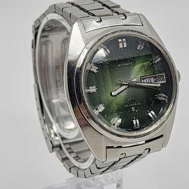 SEIKO Lord Matic 5606-7070 自動巻き腕時計 グリーン系 セイコー ロードマチック 5606-7070 自動巻 純正ブレスレット OH