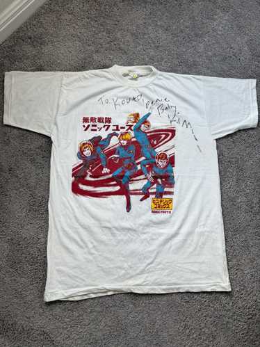Sonic Youth 花男 flower Vintage Tシャツ M Vintage Sonic Youth 