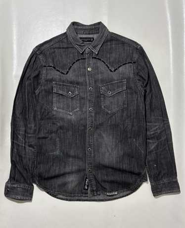 未使用 NEIGHBORHOOD WESTERN SHIRT M デニム Neighborhood denim shirt - Gem