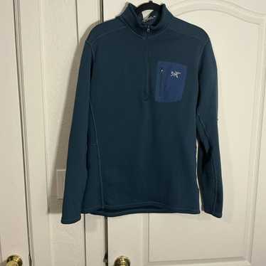 ARC'TERYX フリース ジップアップ S /Pネイビー Arcteryx mens 1/4 zip - Gem