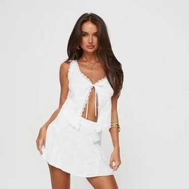 Princess Polly Women's Skirt - White/Cream - 2 – … - image 1