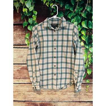 FILSON カモフラシャツ　XSサイズ Filson Scout Shirt 20049628 Forest Hunt Olive Gold Gray