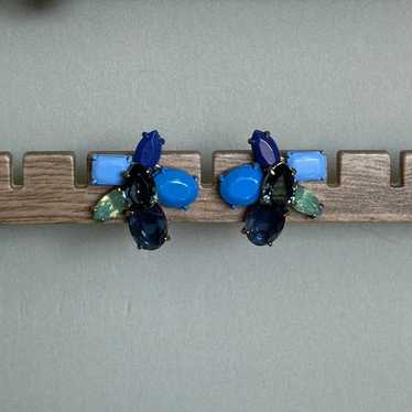 J crew blue earrings - Gem