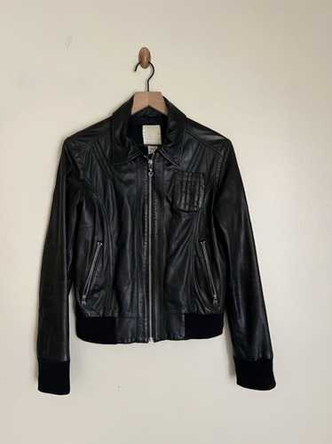 Diesel Vintage 80s 90s Leather Jacket XS/S | eBay