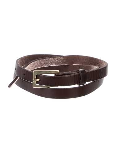 DSQUARED レザーベルト ブラウン スエード Dsquared2 Leather Cuff - One Size – LuxAnthropy