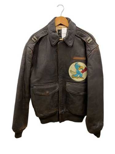 Vtg. Avirex Type A-2 Army Air Forces Flight Jacket with Pin