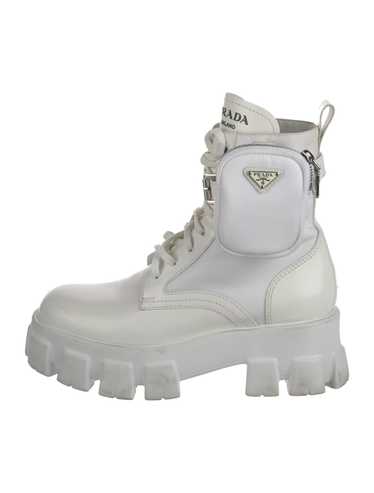 【PRADA】lady's ハイカット 厚底ブーツ white ハイカット PRADA(プラダ) スニーカー(レディース) - 海外通販の