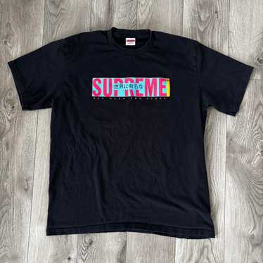 【SUPREME】 Supreme x Aphex Twin Windowlicker T-Shirt Black Supreme x Aphex Twin Windowlicker T-Shirt Black - 25SS, (100
