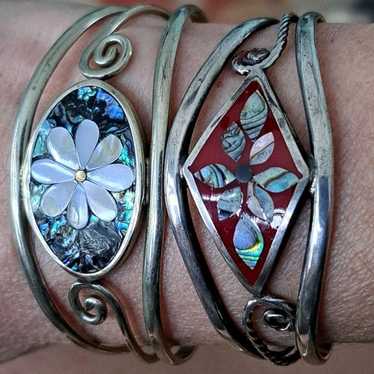 Alpaca mexico red bracelet - Gem