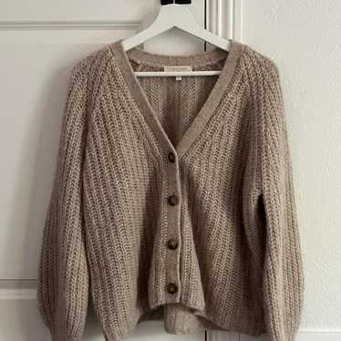 Basile Cardigan - Light Beige - Alpaca - Sézane