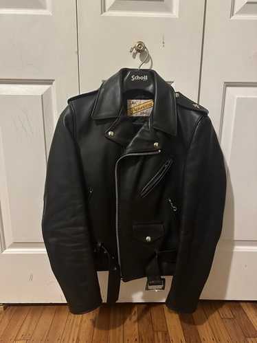 Schott perfecto/leather jacket/motorcycle/34/leat… - Gem