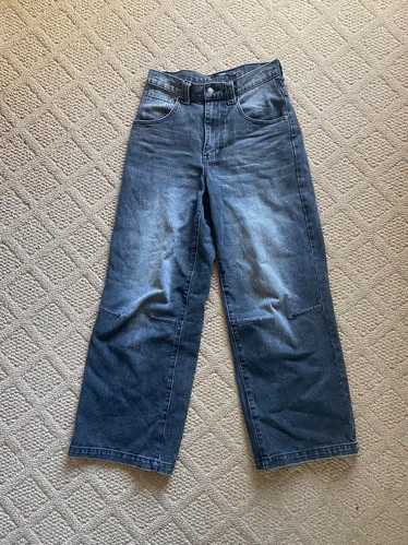 パンツ Jaded London Washed Black Colossus Jeans ☆海外限定☆JADED LONDON WASHED BUSTED COLOSSUS JEANS 青/黒