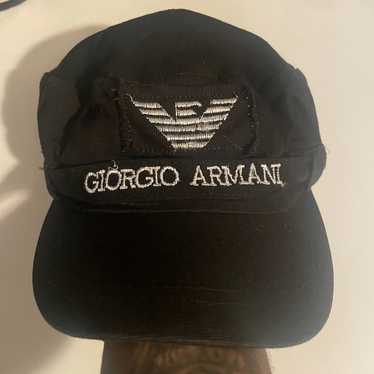 Giorgio Armani ブラックキャップ 747403-2f51201.jpg