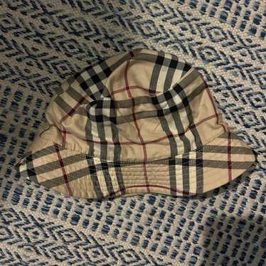 帽子 Burberry Reversible Highgrove Bucket Hat Reversible Highgrove Cotton Bucket Hat in Nutmeg - Men