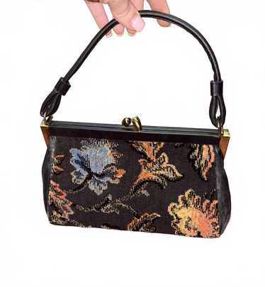 Authentic Vintage 1960’s Tapestry Handbag! - image 1