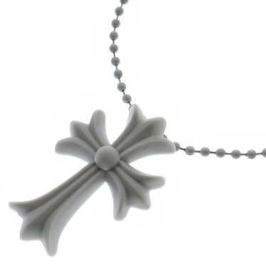 Chrome Hearts Rubber CH Cross Small Silicone Necklace | eBay
