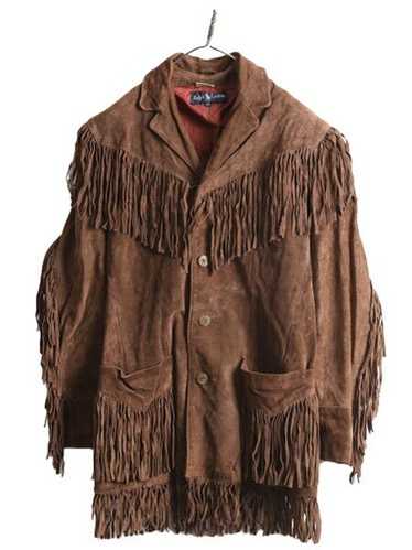Ralph lauren vintage fringe leather jacket - Gem
