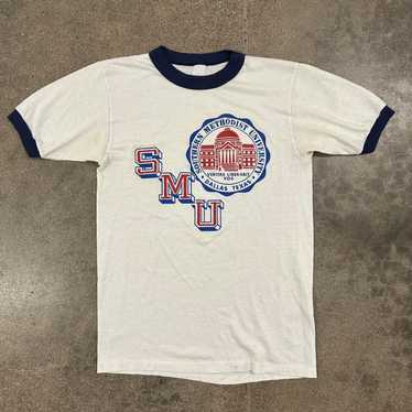 シャツ 70's USA ALABAMA college ringer vintage Vintage 