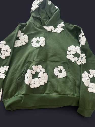 Green denim tear - Gem