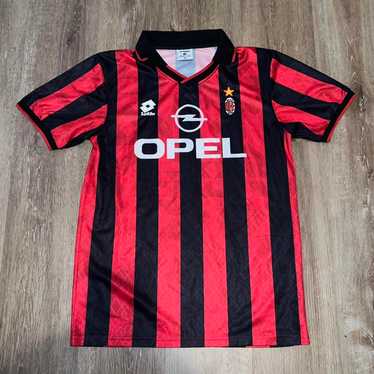 ☆超希少 90s lotto ゲームシャツ ACMilan本物ナンバリング10