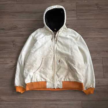 Vintage carhartt jacket white - Gem
