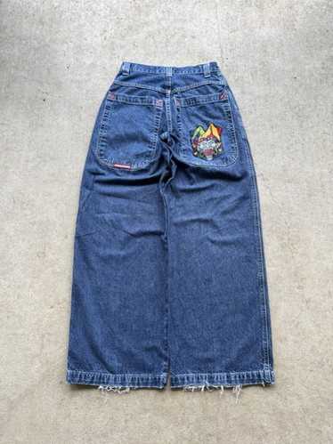 W36 90s 新品 JOKER BRAND 刺繍 バギーデニム極太 JNCO W36 90s 新品 JOKER BRAND 刺繍 バギーデニム極太 JNCO - メルカリ