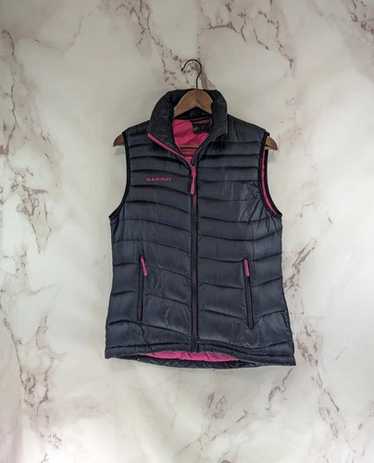 【美品】MAMMUT パープル FP750+ ダウンベスト　XS 美品】MAMMUT パープル FP750+ ダウンベスト XS