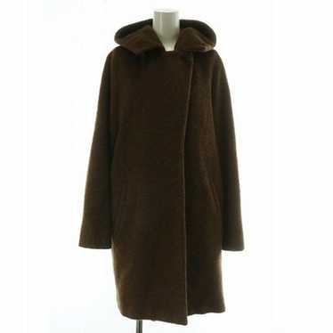Max Mara Alpaca Hood Coat - Gem