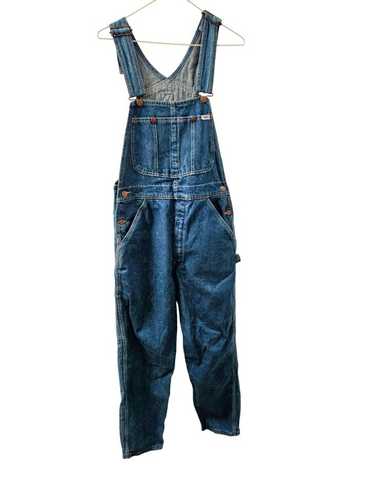 70's Lee OVERALLS フラッシャー付　デッドストック　ヴィンテージ デッドストック 70s USA製 リー デニム オーバーオール 実寸 32