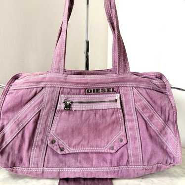 Leather handbag Diesel Purple in Leather - 42616029