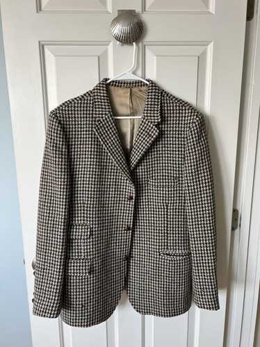 Vintage “Dunn & Co.” Patch & Darning Old Harris Tweed Jacket