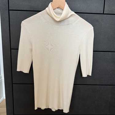 Tシャツ・カットソー Theory SS25 TURTLENECK TOP (O1116707 100) Theory turtleneck top - Gem