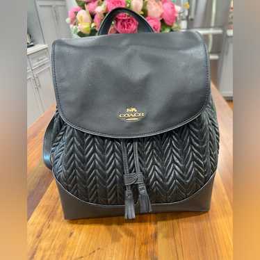 coach elle レザー リュック COACH コーチ バッグ リュック レザーバックパック アウトレット