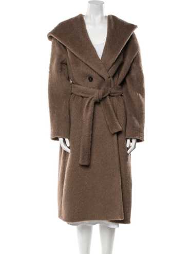 Max Mara Alpaca Hood Coat - Gem