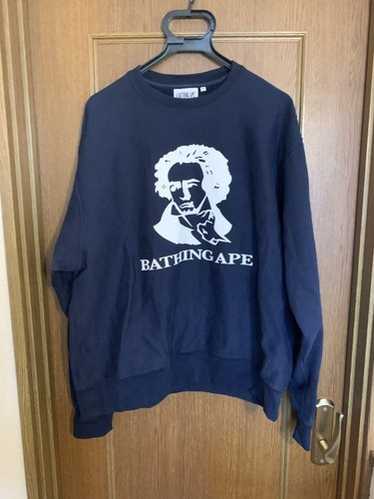 最終値下げ　APE ベートーヴェン スウェット M A BATHING APE ア ベイシング エイプ スウェット 復刻モデル