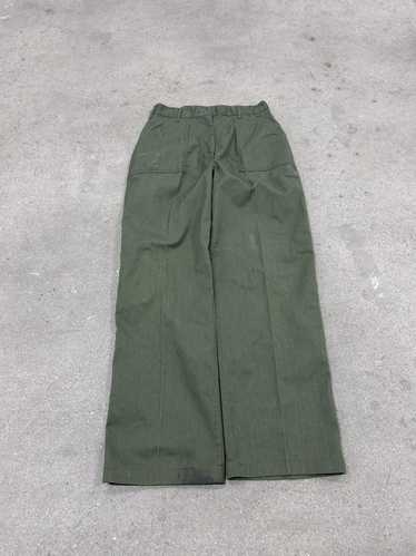 パンツ US ARMY OG-507 UTILITY TROUSERS 1978s U.S. Military Original OG-507 Poly/Cotton Utility Pants