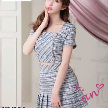 セットアップ GENERAL IDEA Twill Tweed Set 5BMM165 Timeless Tweed Collection | Nana Jacqueline