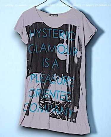 トップス 00s hysteric glamour hys girl tee Y2K Hysteric Glamour Guitar Girl Hys Girl Back print HG shirt | eBay