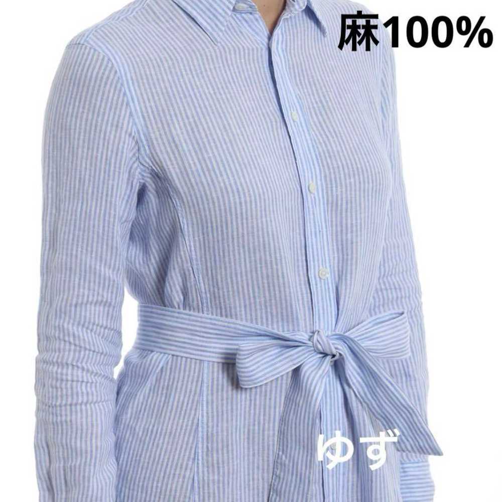 POLO RALPH LAUREN: Linen Shirt Dress