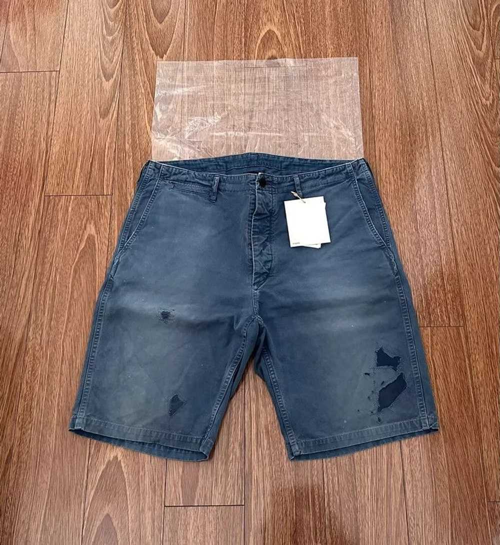 Visvim VISVIM ICT Chino Shorts with Distressed Details-2506